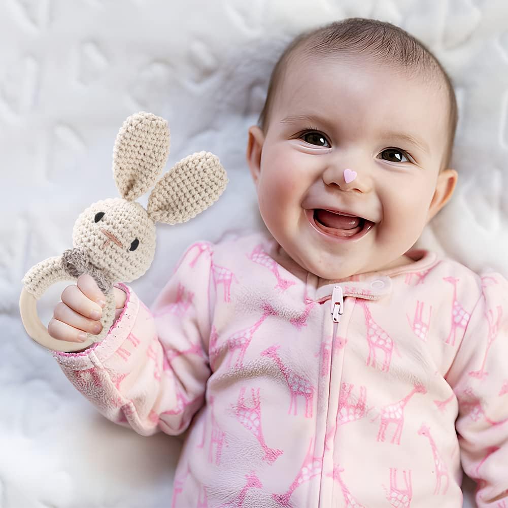 Baby Crochet Rattle Toy