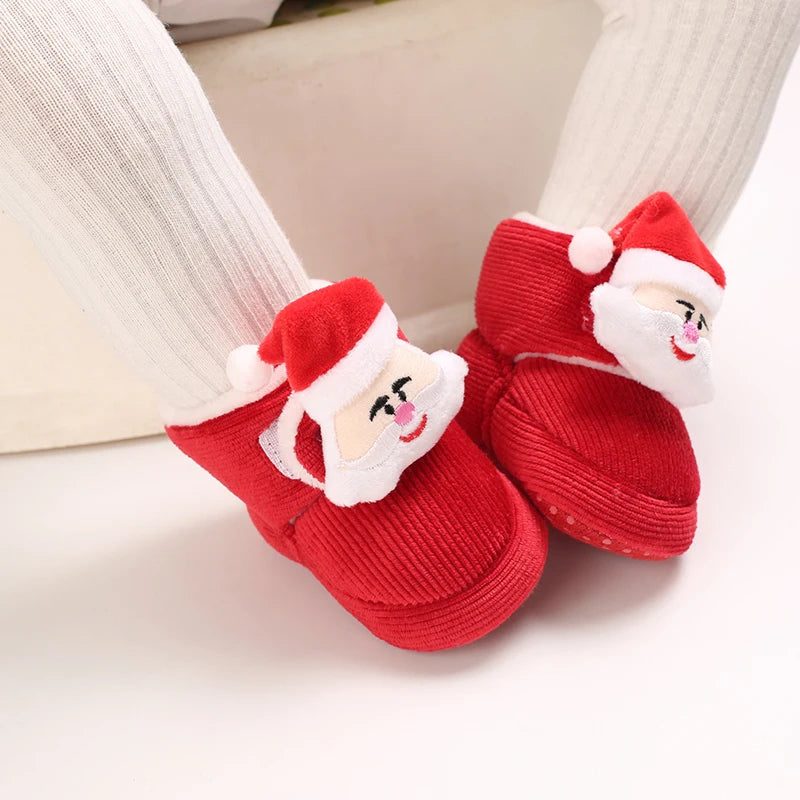 Christmas Newborn Baby Shoes