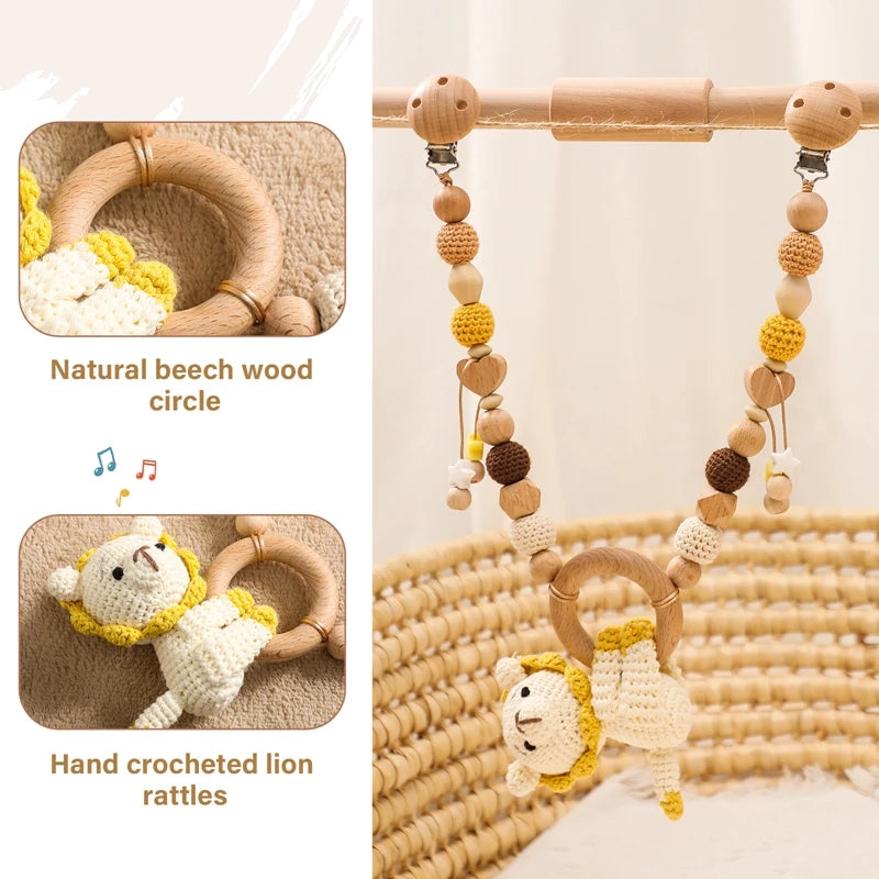 Baby Crochet Stroller Toy