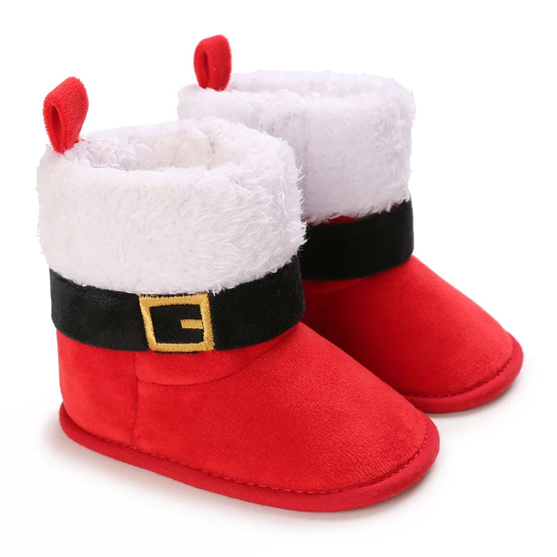 Christmas Newborn Baby Shoes