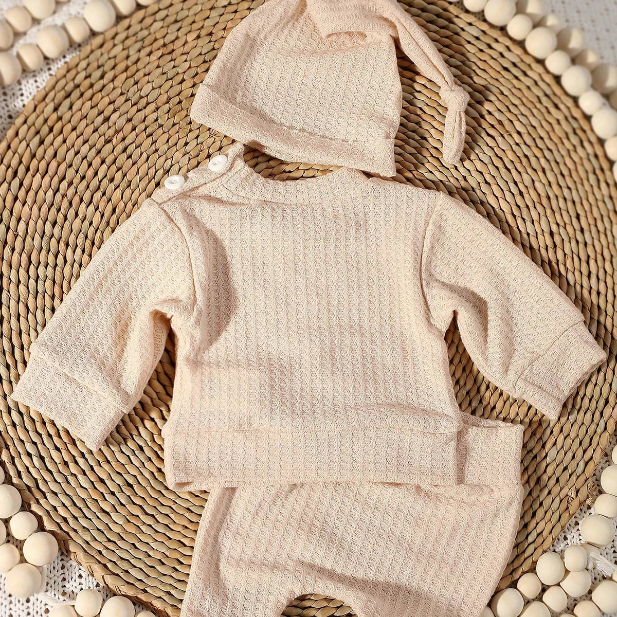 "Hello" Embroidery Newborn Set